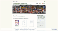 Desktop Screenshot of englishcampgrava.wordpress.com