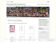 Tablet Screenshot of englishcampgrava.wordpress.com