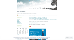 Desktop Screenshot of jeffwendell.wordpress.com