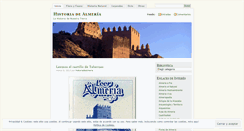 Desktop Screenshot of historiadealmeria.wordpress.com