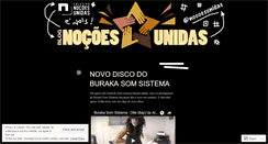 Desktop Screenshot of nocoesunidas.wordpress.com