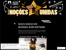 Tablet Screenshot of nocoesunidas.wordpress.com