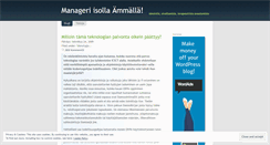 Desktop Screenshot of manageri.wordpress.com