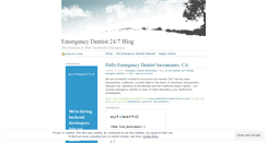 Desktop Screenshot of emergencydentistnyc.wordpress.com