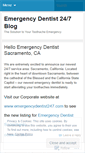 Mobile Screenshot of emergencydentistnyc.wordpress.com