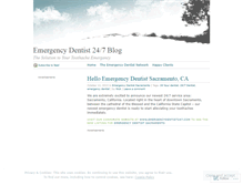 Tablet Screenshot of emergencydentistnyc.wordpress.com