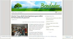 Desktop Screenshot of bondades.wordpress.com