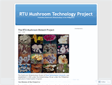 Tablet Screenshot of mushroomtechrtu.wordpress.com