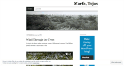 Desktop Screenshot of marfatejas.wordpress.com