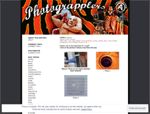 Tablet Screenshot of photograpplers.wordpress.com