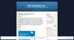 Desktop Screenshot of miniscoble.wordpress.com