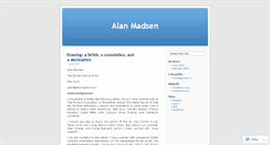 Desktop Screenshot of alanmadsen.wordpress.com