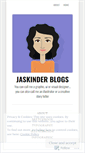 Mobile Screenshot of jaskinder.wordpress.com