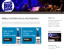 Tablet Screenshot of byresroadbigband.wordpress.com