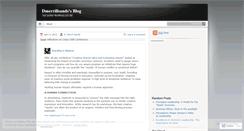 Desktop Screenshot of dmerrillsands.wordpress.com