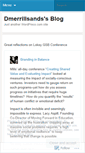 Mobile Screenshot of dmerrillsands.wordpress.com