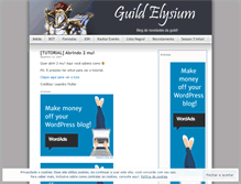 Tablet Screenshot of guildelysium.wordpress.com