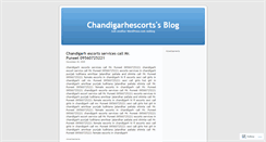 Desktop Screenshot of chandigarhescortsservice.wordpress.com