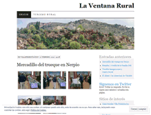 Tablet Screenshot of laventanarural.wordpress.com