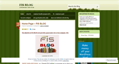 Desktop Screenshot of fisglobalblog.wordpress.com