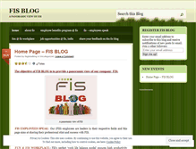 Tablet Screenshot of fisglobalblog.wordpress.com