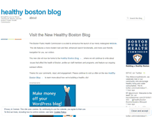 Tablet Screenshot of healthybostonblog.wordpress.com