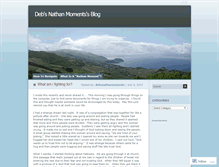 Tablet Screenshot of debsnathanmoments.wordpress.com