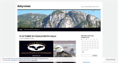 Desktop Screenshot of 4skyviews.wordpress.com