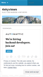 Mobile Screenshot of 4skyviews.wordpress.com