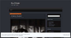 Desktop Screenshot of kachiak.wordpress.com