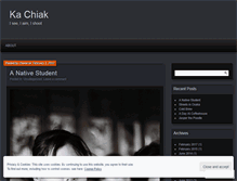 Tablet Screenshot of kachiak.wordpress.com