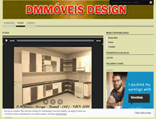 Tablet Screenshot of dmmoveisdesign.wordpress.com