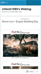 Mobile Screenshot of chteoh1980.wordpress.com