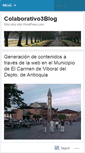 Mobile Screenshot of colaborativo3.wordpress.com