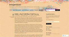 Desktop Screenshot of erinjamison.wordpress.com