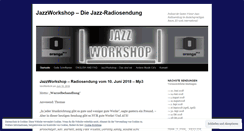 Desktop Screenshot of jazzworkshopradio.wordpress.com