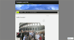 Desktop Screenshot of castiglionale.wordpress.com