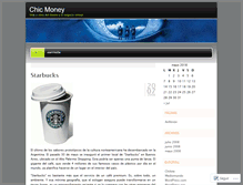 Tablet Screenshot of chicmoney.wordpress.com