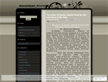 Tablet Screenshot of msugabpolsci.wordpress.com