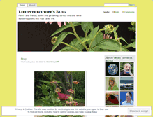 Tablet Screenshot of lifeonthecutoff.wordpress.com