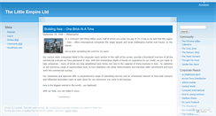 Desktop Screenshot of littleempires.wordpress.com