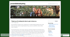 Desktop Screenshot of jonanddebiadopting.wordpress.com