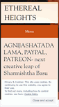 Mobile Screenshot of etherealheights.wordpress.com