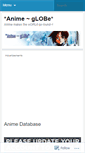 Mobile Screenshot of animeglobe.wordpress.com