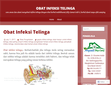 Tablet Screenshot of obatinfeksitelingaa.wordpress.com