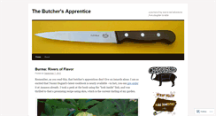 Desktop Screenshot of butchersapprentice.wordpress.com