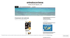 Desktop Screenshot of entredoscorcheras.wordpress.com