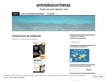 Tablet Screenshot of entredoscorcheras.wordpress.com