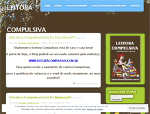 Tablet Screenshot of leitoracompulsiva.wordpress.com