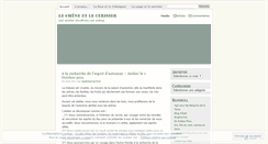 Desktop Screenshot of lecheneetlecerisier.wordpress.com